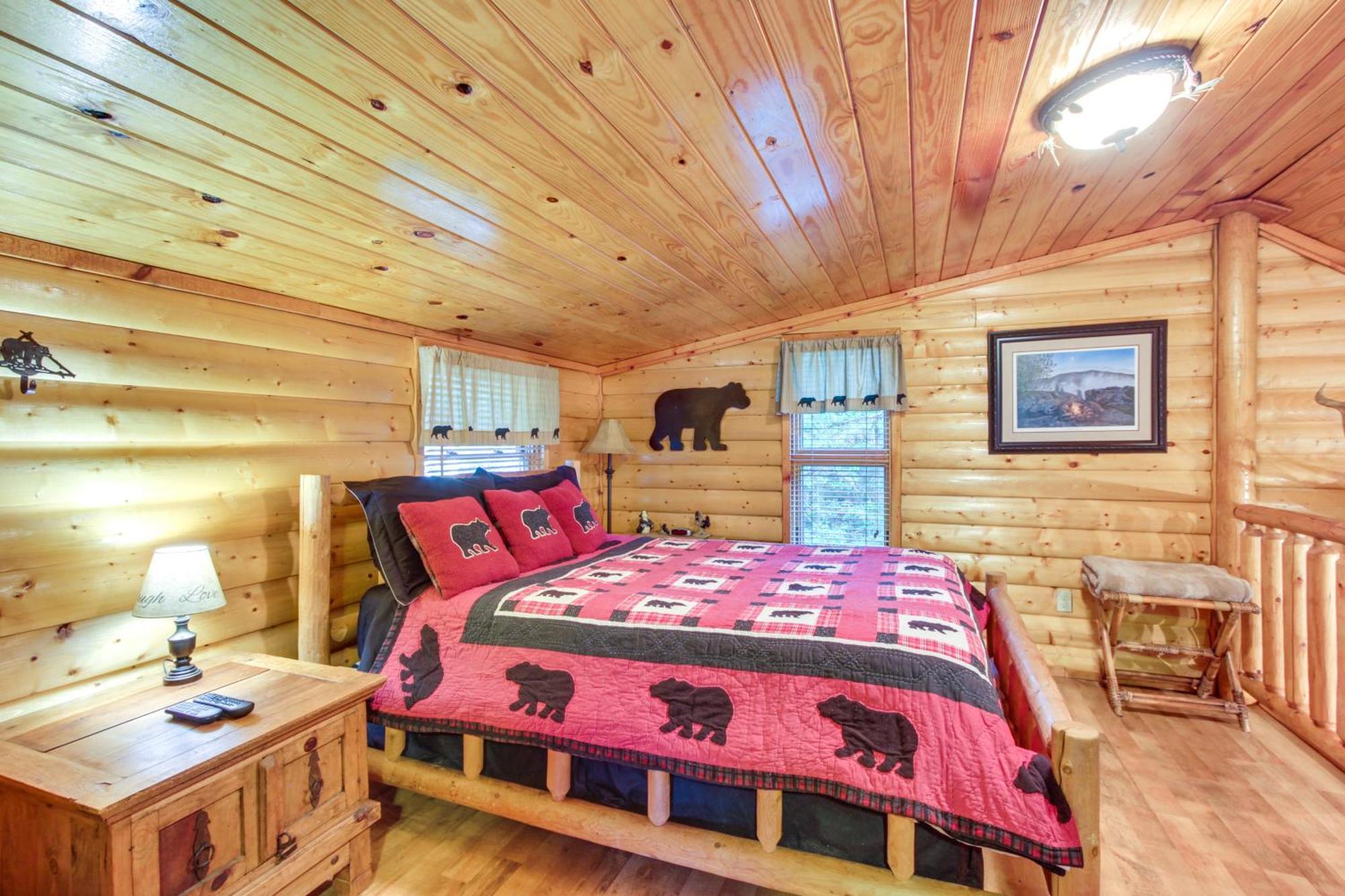 Pet-Friendly Cosby Log Cabin With Backyard And Porch! المظهر الخارجي الصورة
